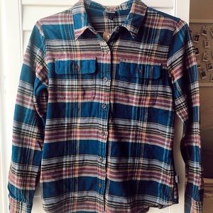 Patagonia Women Long-Sleeved Fjord Flannel Shirt